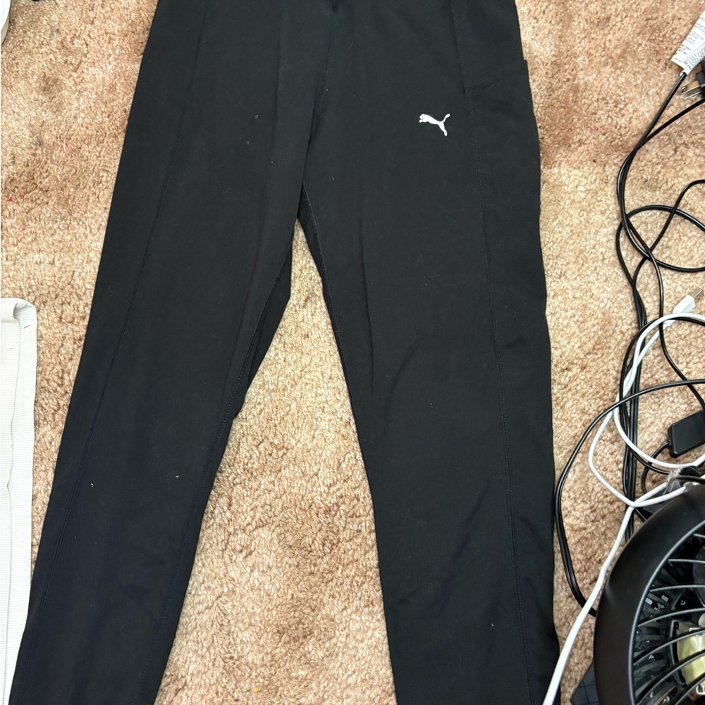 Puma Black Athletic Pants